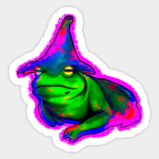 Mr. Magic Frog Sticker